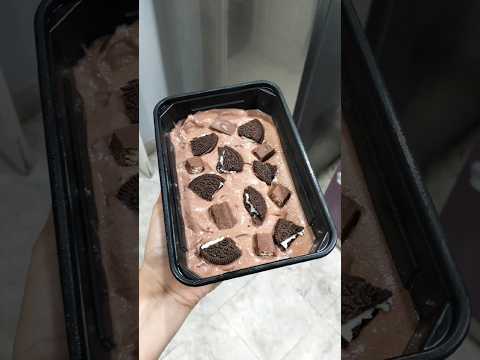 Homemade Chocolate Icecream || Icecream Recipe 🍨 #ytshorts #viral #homemadeicecreamrecipe