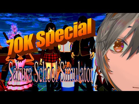 【SAKURA SCHOOL SIMULATOR】aku mau menjadi personil cake cake better | 70K SPECIAL