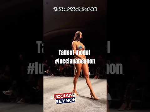 How tall is this model? Lucciana Beynon #bigbank #model #viral_video #girls #swimsuit