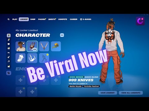 How to Record Fortnite on PC with The Juice Wrld Skin