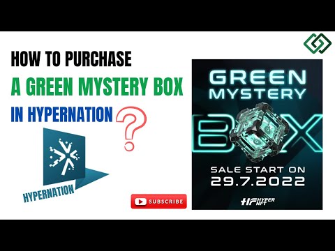 HOW TO PURCHASE A GREEN MYSTERY BOX IN HYPERNATION || #Hypernation @cryptotech607