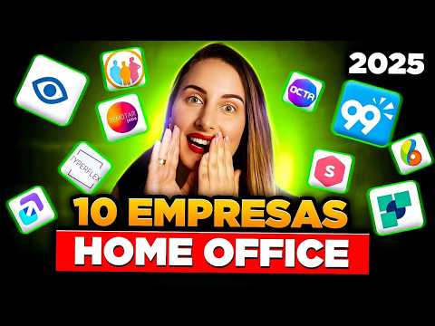 10 COMPANIES THAT PAY YOU TO WORK FROM HOME AND YOU DIDN'T KNOW | Home office 2025