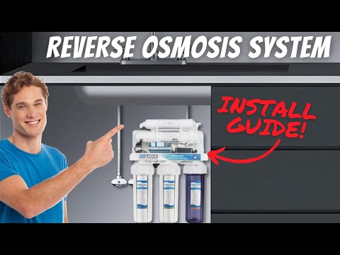 How To Install A Reverse Osmosis Filter System (DIY STEP-BY-STEP!)