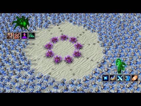 How many Adepts can 50 Lurkers take out? | Daily SC2 Brawl