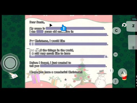 Letter to Santa - We wish you a Merry Christmas Wii Android Xiaomi 11T Pro 12RAM SD888 Gameplay