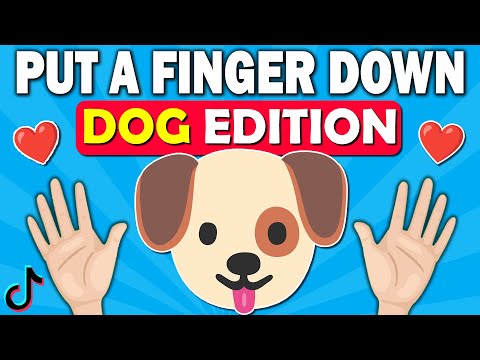 Put a Finger Down… Dog Edition 🐶❤️