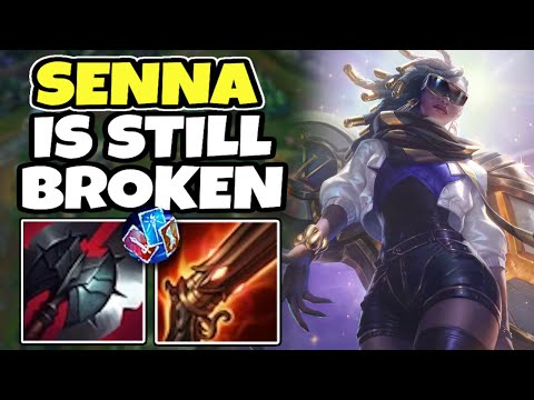 I CANT BELIEVE THIS SENNA BUILD IS STILL SO STRONG - nerfed senna -  14.17 League of Legends