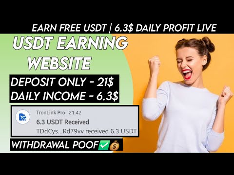 New USDT Site 2024 | Best Usdt Investment Website | New Usdt Mining Site | New Usdt Earning Website