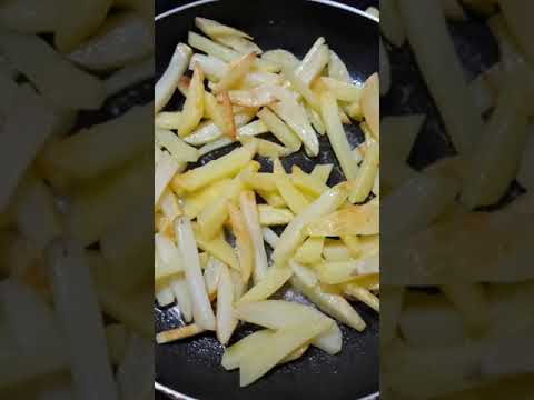 Potato fries 🍟 #potatorecipe #shorts #ytshorts