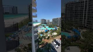 Hidden Views from Edgewater Tower 3 Stairwell! 🌊🏨 #PanamaCityBeach