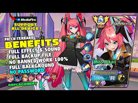 NEW! | Layla Aspirants Miss Hikari Skin Script No Password | Full Effect & Full Sound | MLBB