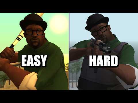 The Removed Difficulty Levels of GTA San Andreas