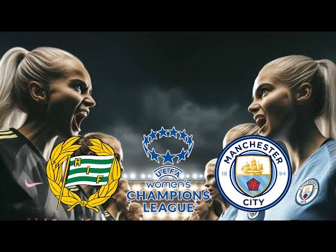 Hammarby Women vs Manchester City WomenUEFA Women's Champions League