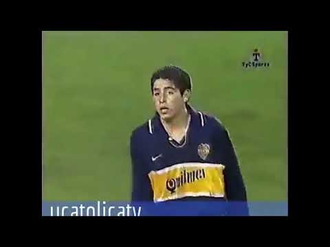 Juan Roman Riquelme vs  Universidad Católica (Home) 1997