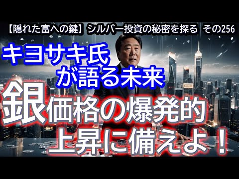 キヨサキ氏が語る未来：銀価格の爆発的上昇に備えよ！（【隠れた富への鍵】シルバー投資の秘密を探る その256）