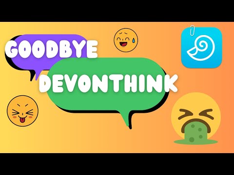 Goodbye DEVONthink