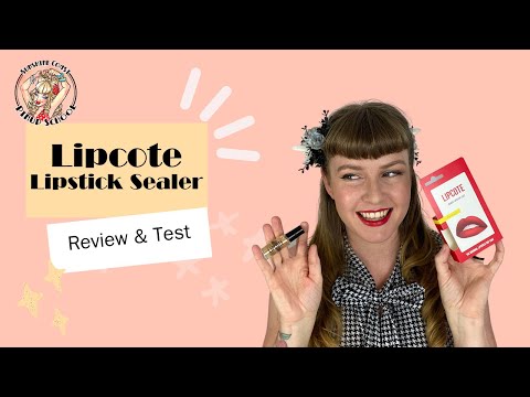 Lipcote Lipstick Sealer Review and Test - makes lipstick non-transferable!