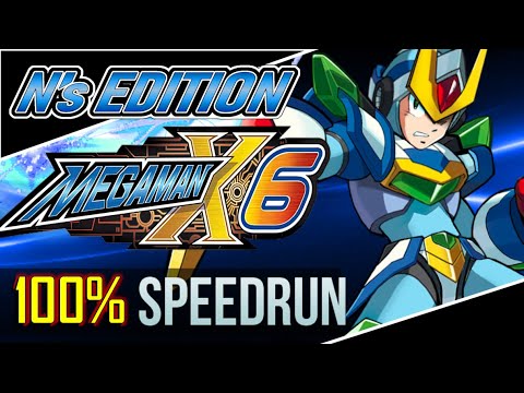 Mega Man X6: N´s Edition Hack! 100% No Damage Completion Run