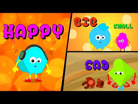 Opposite Song + More Nursery Rhymes & Learning Videos for Kids