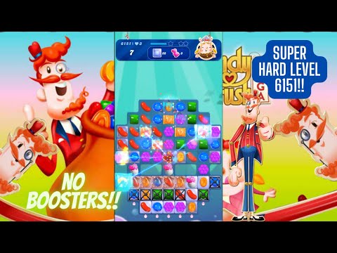 Candy Crush Saga Level 6151 | No Boosters