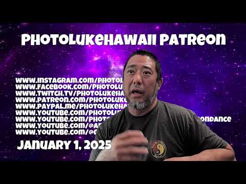 PhotoLukeHawaii LIVE January 1, 2025 Thing to do in Hawaii