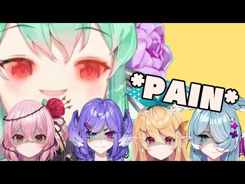 【彩虹社EN中文】色魚讓EN成員感受到PAIN的時刻【Finana Ryugu/Selen Tatsuki /Rosemi Lovelock/Elira Pendora/Pomu Rainpuff】