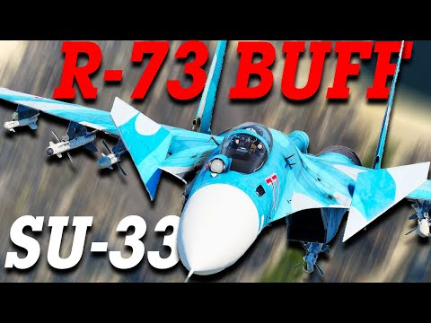 Su-33 and R-73 Ghost Buff | 180° Pull!!! | Dev Server