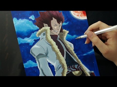 Speed Drawing - Cobra (Fairy Tail Dragon Slayers Collab)