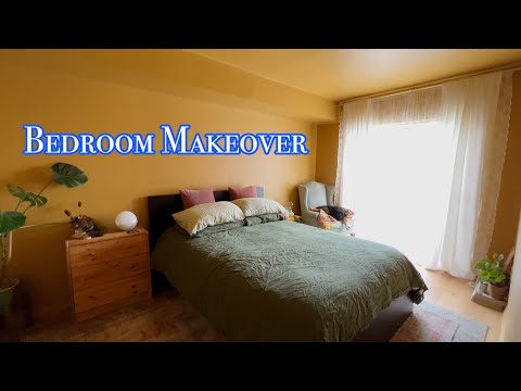 Finally making over my bedroom on a budget | Farrow & Ball India Yellow | Home Takes Time S2 E6