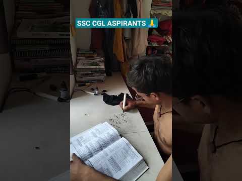 SSC CGL ASPIRANTS।#studyvlog #sscaspirantlife #minivlog #minivlogandroid #ssc #shorts