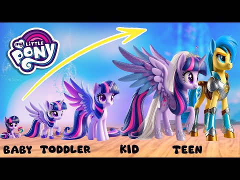 My Little Pony Growing up Compilation | Cartoon Wow