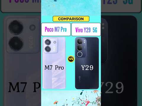 Poco M7 Pro 🆚 Vivo Y29 5G