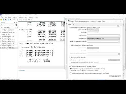 Fitting & interpreting regression models: Logistic regression with continuous/categorical predictors