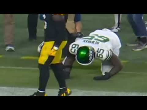 Xavier Newman STUMBLES After NASTY HIT 🙏 Jets Vs Steelers