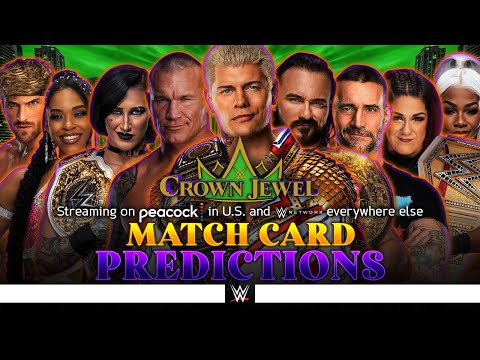 WWE Crown Jewel 2024 - Early Card