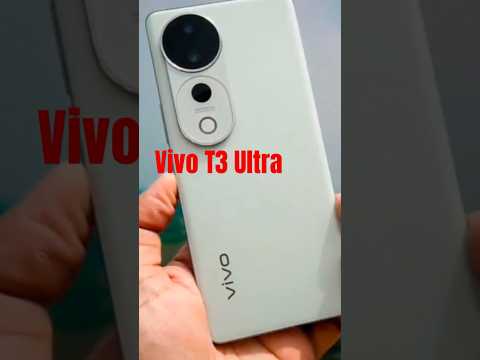 Vivo T3 ultra Unboxing || camera || price || first look