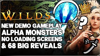 New Monster Hunter Wilds Gameplay - 68 INCREDIBLE New GAME CHANGING Reveals - Demo Hunt & More!