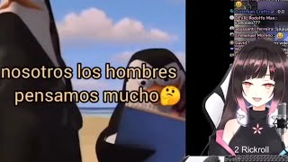 "Los hombres pensamos Bien las cosas"👍 - Hana Yomeguri