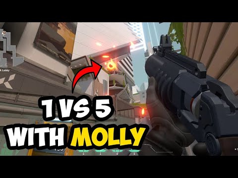 Valorant 1v5 Molly Clutch