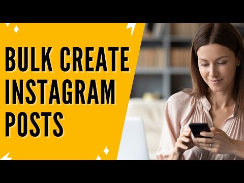 BULK CREATE 30 Instagram Posts In 5 Mins Using Canva & ChatGPT (New Canva Pro Feature)