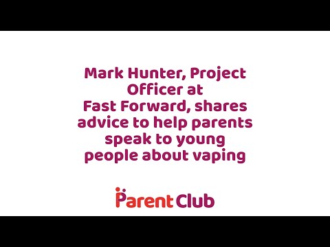 Parent Club: Talking to your child about vaping