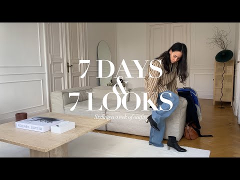 7 Days 7 Looks | A week in Outfits | Styling old Favorites