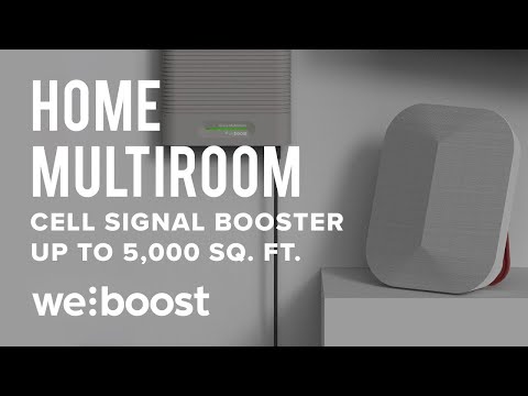 Home MultiRoom – Cell Signal Booster for Up to 5,000 sq. ft. | weBoost