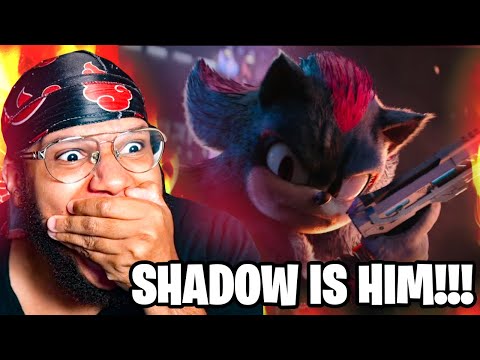 HIS GUN?!?! HYPE! Sonic the Hedgehog 3 | Official Trailer 2 REACTION!