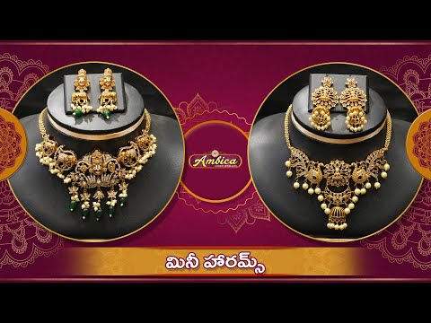 Mini Harams Collection | 1Gram Gold Jewellery | Ambica Fashion Jewellery