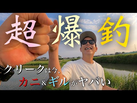 【バス釣り】超爆釣！！釣り対決でa.s.cが大暴れ！！ inクリーク