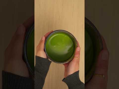 Let's Make Matcha Yuzu Soda #howtomakematcha #shorts #yuzu #matchayuzu