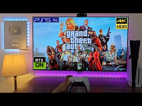 GTA V (PS5 PRO) 4K HDR 60FPS Ray Tracing