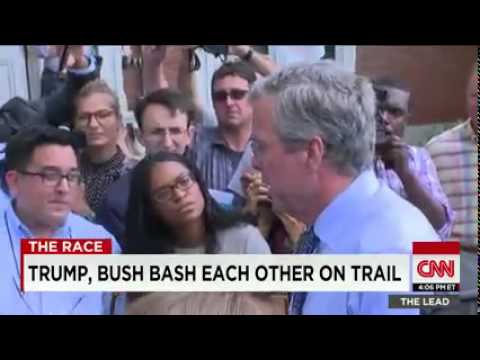 CNN News August 21 2015 CNN News August 21 2015 Trump, Bush trade campaign trail barbs