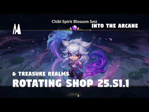 TREASURE REALMS & ROTATING SHOP 25.S1.1 | TFT SET 13